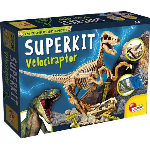 Lisciani Superkit Velociraptor I'm A Genius Science Lisciani Superkit Velociraptor I'm A Genius Science