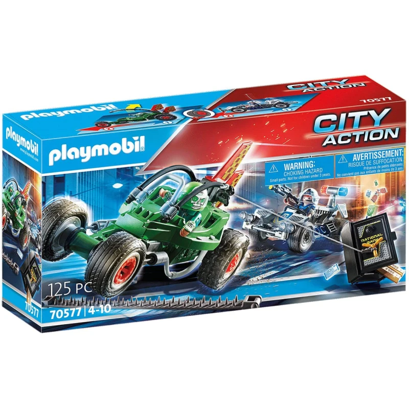 Playmobil City Action Police Go-Kart Escape - Playmobil