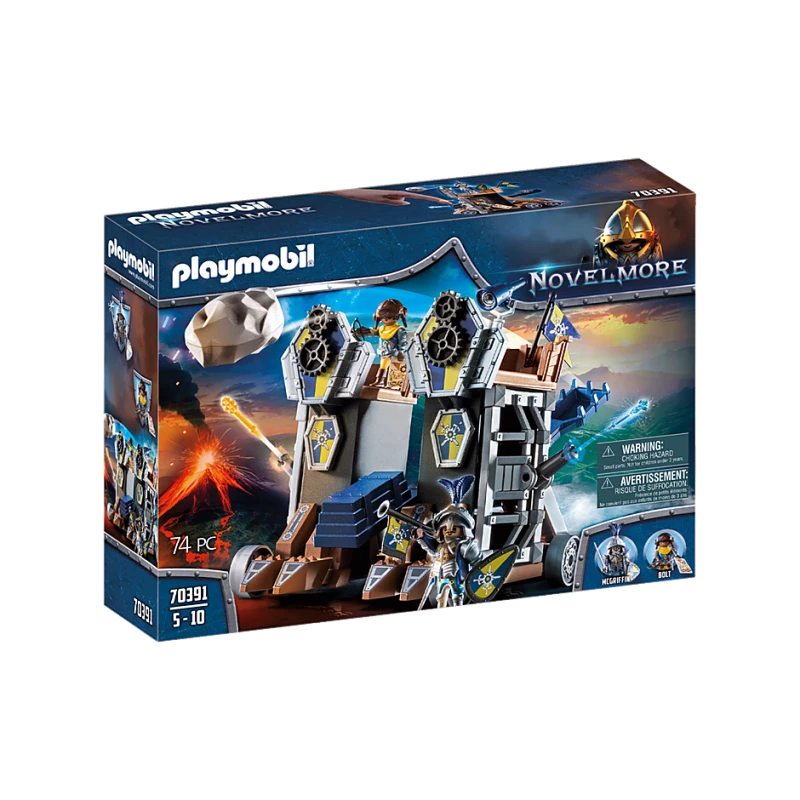 Playmobil Novelmore Mobile Fortress Building Set - Playmobil