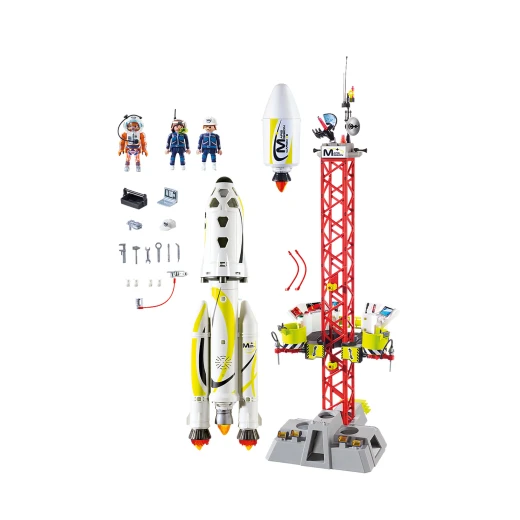 Playmobil Space Mission Rocket with Launch Set - Playmobil - Image 4
