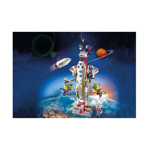 Playmobil Space Mission Rocket with Launch Set - Playmobil - Image 2