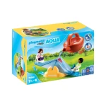 Playmobil 1.2.3 Aqua Water Seesaw With Watering Can - Playmobil