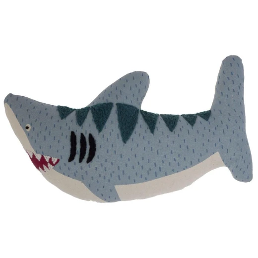 Stephen Joseph Embroidered Pillow Shark Stephen Joseph Embroidered Pillow Shark