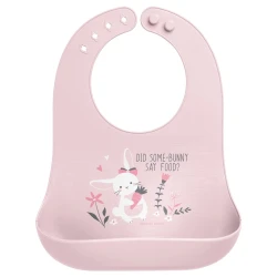 Stephen Joseph Silicone Bib Bunny