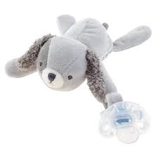 Stephen Joseph Pacifier Plush, Dog - Stephen Joseph - Image 3