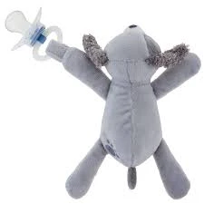 Stephen Joseph Pacifier Plush, Dog - Stephen Joseph - Image 2