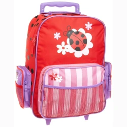 Stephen Joseph Rolling Backpack Ladybug