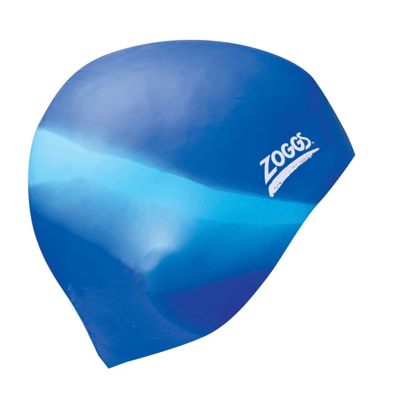 Zoggs Silicone Cap Multi Colour Swimming Hat - Swimming Cap - Zoggs