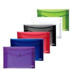 Bazic V-Flap Legal Size Document Holder 1per Assorted - Bazic