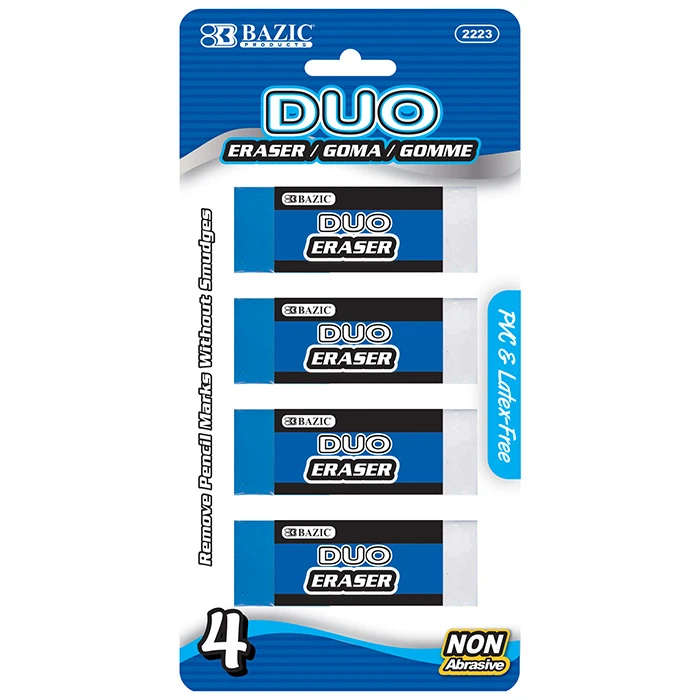 BAZIC Two-Tone Eraser - Bazic