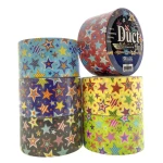 Bazic 1.88" X 5 Yards Star Series Duct Tape1 pk Assorted - Bazic