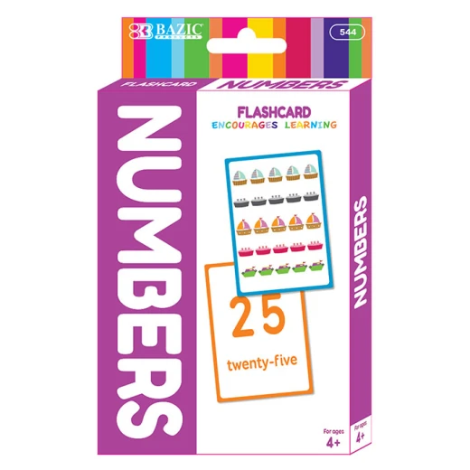 Bazic Numbers Flash Cards 36 Pack for Early Math Education: Colorful Pictures for Preschool & Elementary Kids Bazic Numbers Flash Cards 36 Pack for Early Math Education: Colorful Pictures for Preschool & Elementary Kids