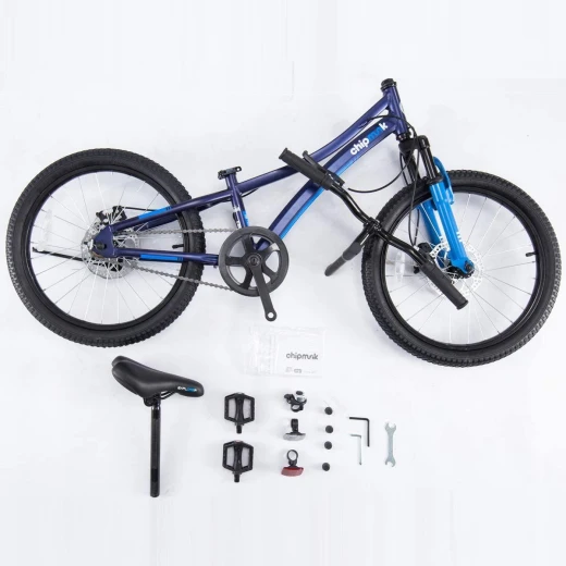 Royalbaby , Chipmunk Alloy Bike , Blue Color - RoyalBaby - Image 3