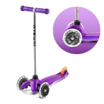 Mini Micro Classic Led Scooter, Purple - Micro