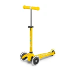 Mini Micro Deluxe LED Scooter, Yellow - Micro
