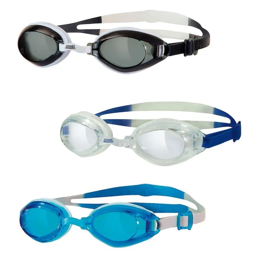 Zoggs Adult Endura Swimming Goggles With One Size, Grey - Zoggs - Image 2