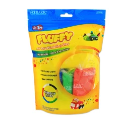 Bazic Primary Color Air Dry Modeling Clay, 6 Colors