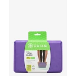 Gaiam Yoga Block Purple - Gaiam