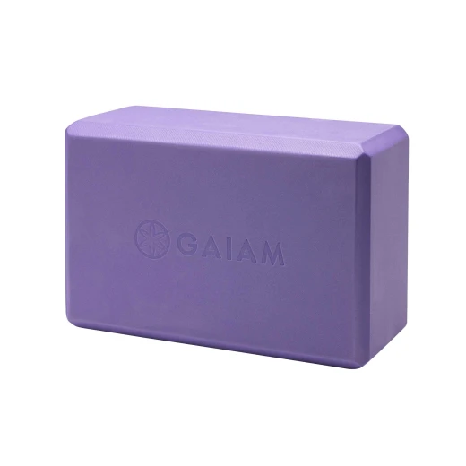 Gaiam Yoga Block Purple - Gaiam - Image 2