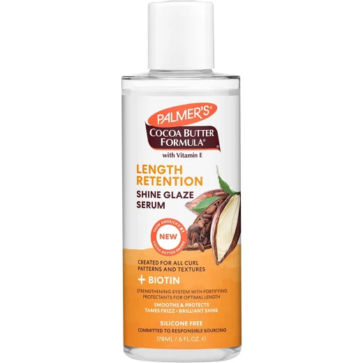 Palmer's Cocoa Butter & Biotin Length Retention Shine Glaze Serum, 178g Palmer's Cocoa Butter & Biotin Length Retention Shine Glaze Serum, 178g