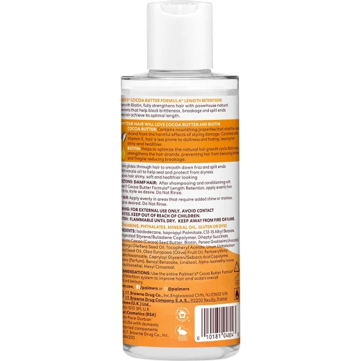Palmer's Cocoa Butter & Biotin Length Retention Shine Glaze Serum, 178g - Palmer's - Image 2