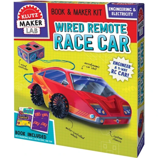 Klutz Wired Remote Race Car Klutz Wired Remote Race Car