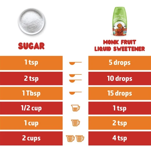 Sweetleaf Organic Monk Fruit Liquid Unflavored, 50 ml - SweetLeaf - Image 5