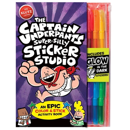 Klutz Captain Underpants Super - Silly Sticker Studio Klutz Captain Underpants Super - Silly Sticker Studio