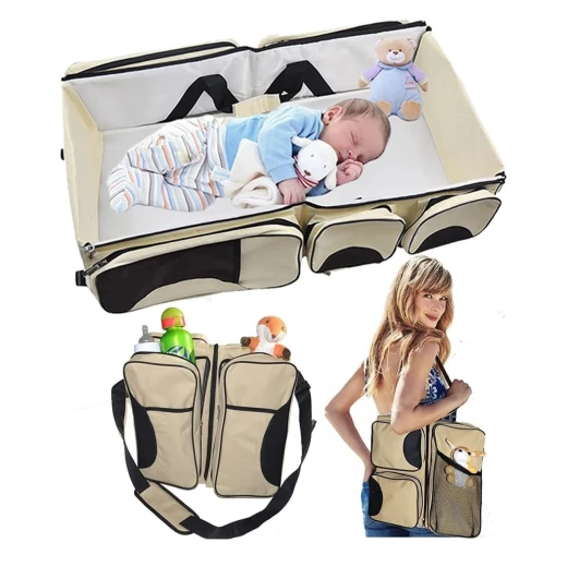 Colorland Baby Diaper Bag Travel Bag And Cot 3 in 1 Colorland Baby Diaper Bag Travel Bag And Cot 3 in 1