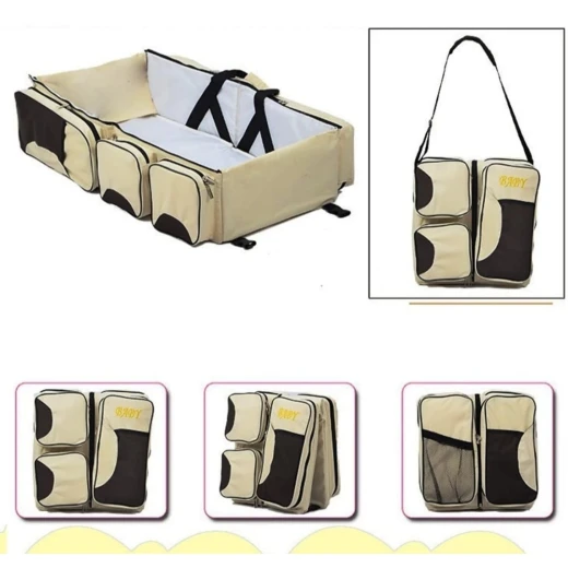 Colorland Baby Diaper Bag Travel Bag And Cot 3 in 1 - Colorland - Image 11