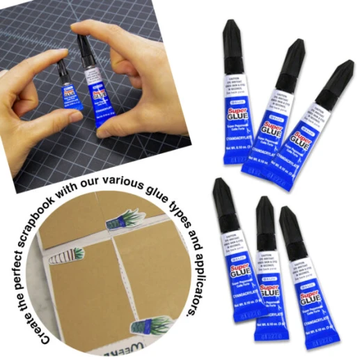 Bazic Super Glue,3g  (4/Pack) - Bazic - Image 2