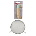 Dr.Oetker "Retro" Sieve With Wooden Handle, Light Green/Brown/Silver, 14X28 cm - Dr.Oetker