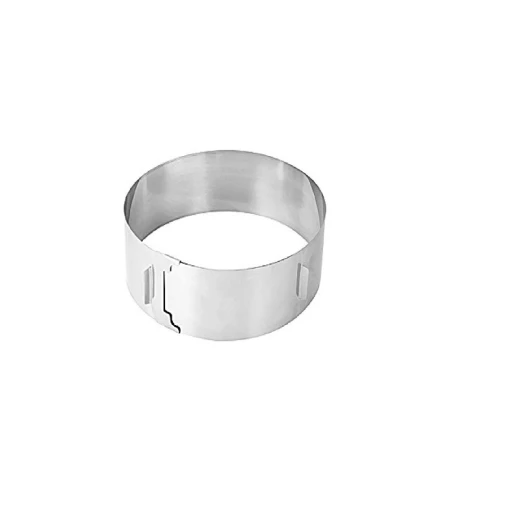 Zenker Cake Ring With 2 Handles, "Patisserie", Stainless Steel, 15-30X7.5 cm Zenker Cake Ring With 2 Handles, "Patisserie", Stainless Steel, 15-30X7.5 cm