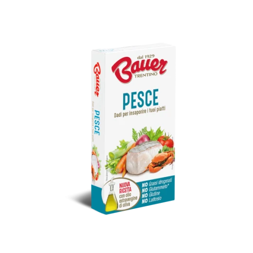 Bauer Gluten Free Fish With Olive Oil Cubes ( 60g ) Bauer Gluten Free Fish With Olive Oil Cubes ( 60g )