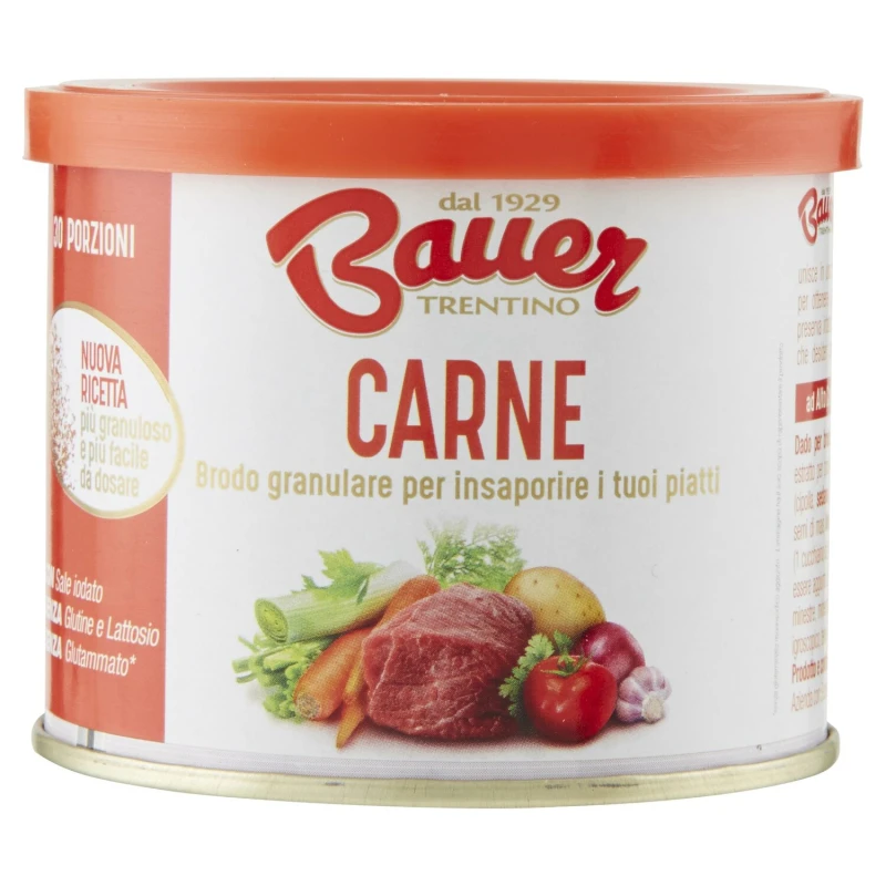 Bauer Instant Granular Meat Broth - 120 Gr - Bauer