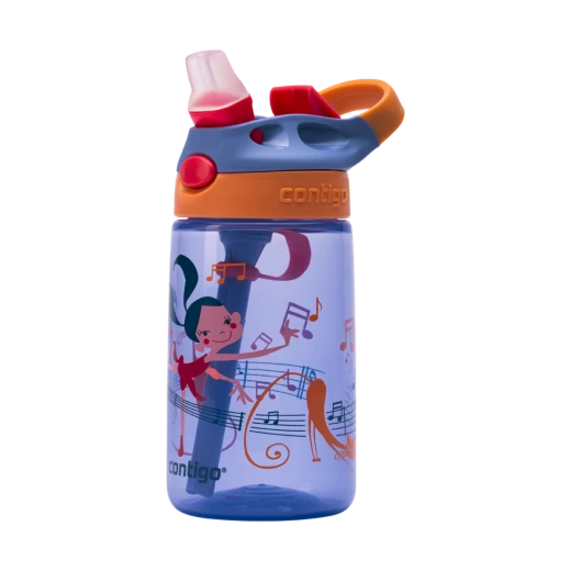Contigo Autoseal Kids Gizmo Flip  420 ml, Wink With Dancers Pink - Contigo - Image 6