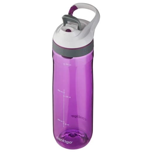 Contigo Autoseal Cortland Water Bottle 720 ml, Radiant Orchid / White - Contigo - Image 2