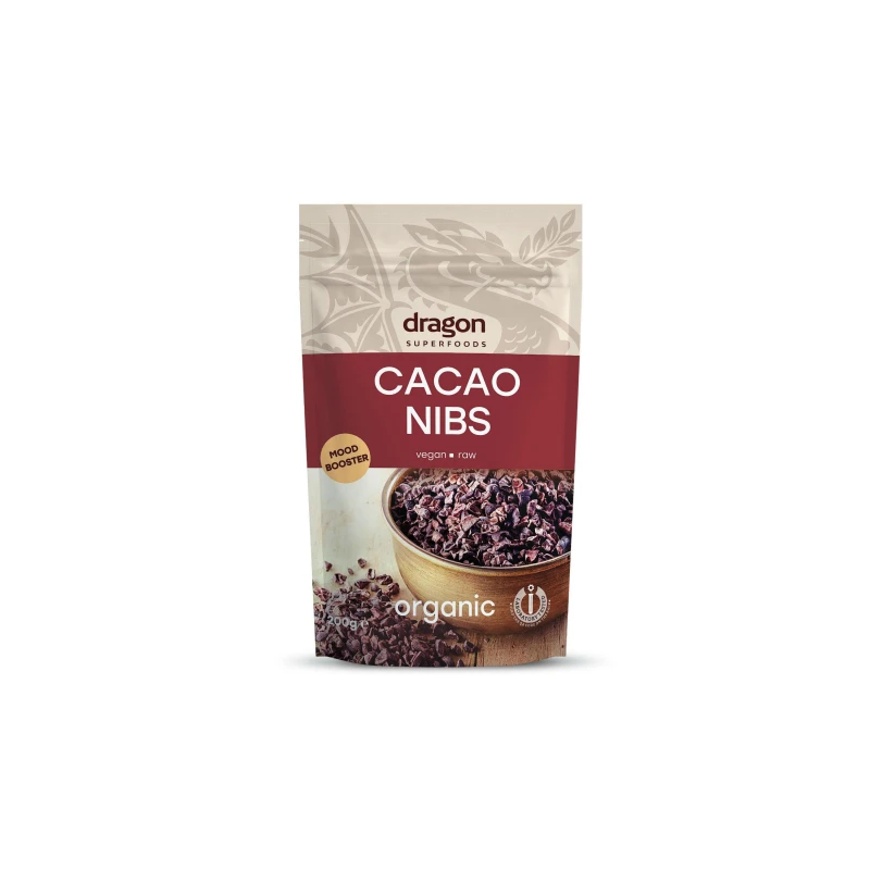 Dragon Superfoods Cacao Nibs, 200 Gr - Dragon Superfoods