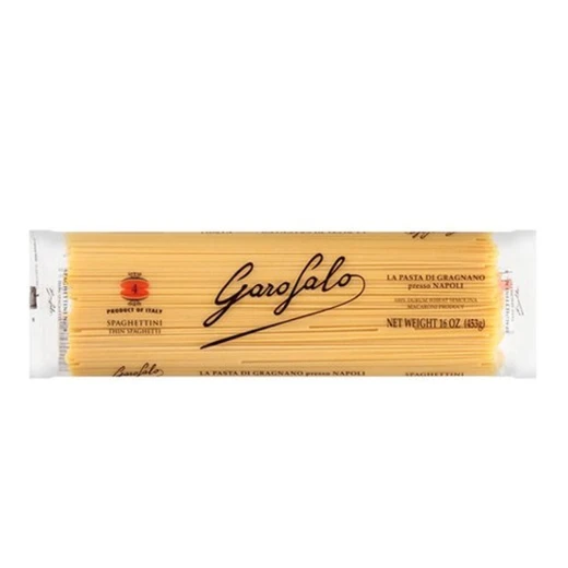 Garofalo semolina Spaghettini No.4 -500g Garofalo semolina Spaghettini No.4 -500g