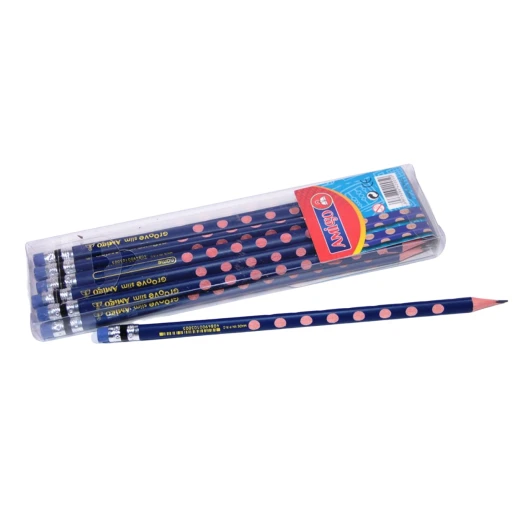Amigo Pencils Set, 12 pieces, Blue Amigo Pencils Set, 12 pieces, Blue