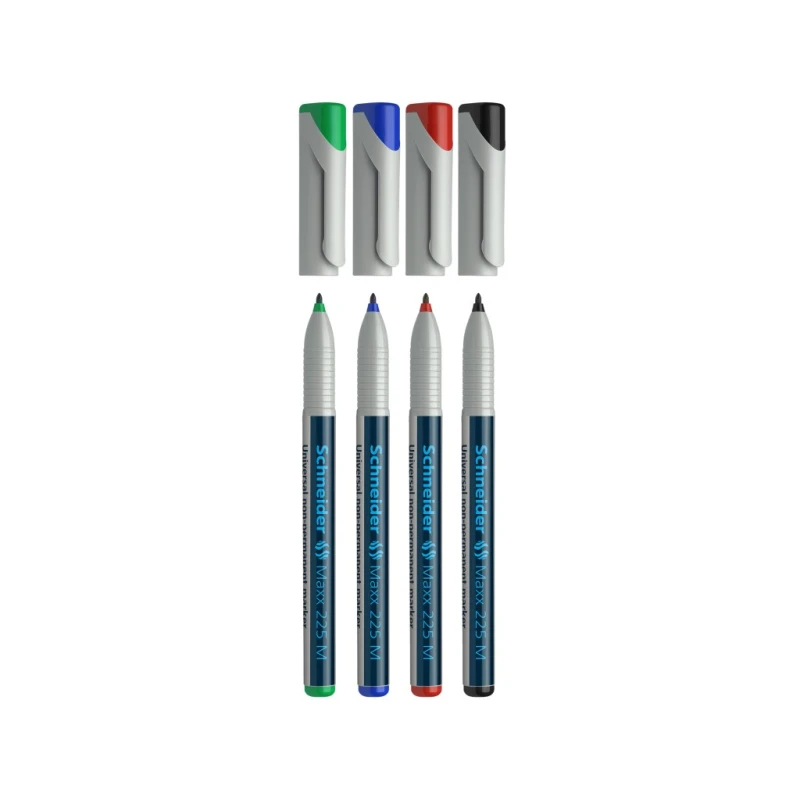 Schneider Maxx Universal Marker Non-Permanent - 1.0 mm - 4 pcs/pack - Schneider