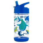 Stephen Joseph Flip Top Bottles, Shark Design, 295 Ml - Stephen Joseph