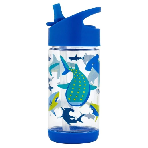 Stephen Joseph Flip Top Bottles, Shark Design, 295 Ml Stephen Joseph Flip Top Bottles, Shark Design, 295 Ml