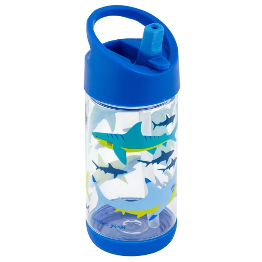 Stephen Joseph Flip Top Bottles, Shark Design, 295 Ml - Stephen Joseph - Image 2