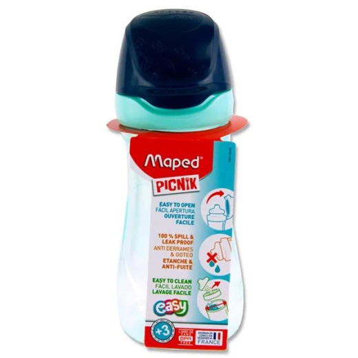 Maped Picnic Water Bottle, Blue, 430 ml Maped Picnic Water Bottle, Blue, 430 ml