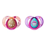 Tommee Tippee Night Soothers 6-18 month, (2 Piece), Purple - Tommee Tippee