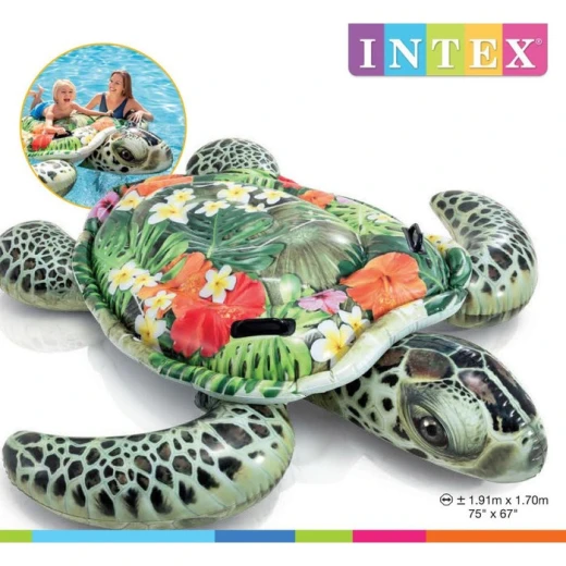 Intex Realistic Sea - Turtle Ride - On Intex Realistic Sea - Turtle Ride - On