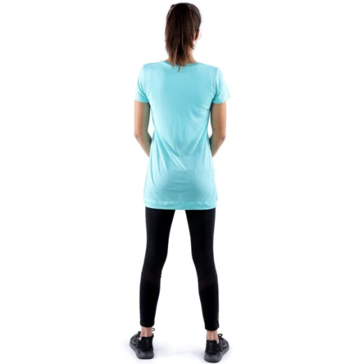RB Women's Crossover T-Shirt, Medium,  Light Aquamarine - RB - Image 3