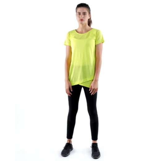 RB Women's Crossover T-Shirt, Medium Lime RB Women's Crossover T-Shirt, Medium Lime