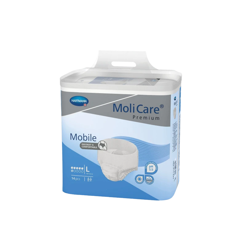 Hartmann Molicare Pants L - Panty Cloth, Blue 20 Pcs - Hartmann